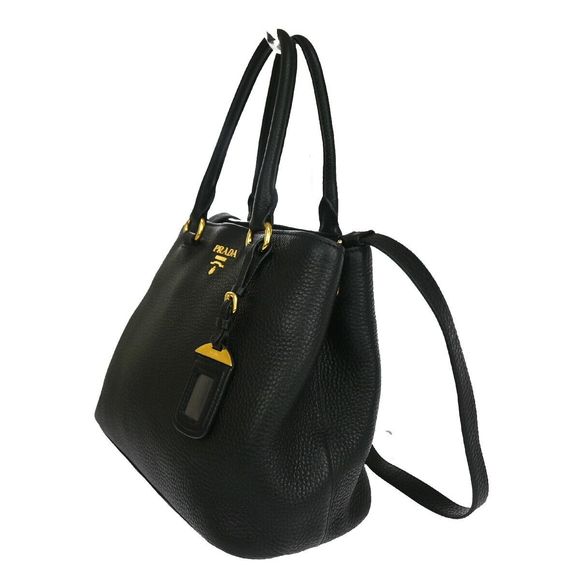 Prada Milano Logo 2Way Shoulder Hand #76544P88B - Picture 2 of 15